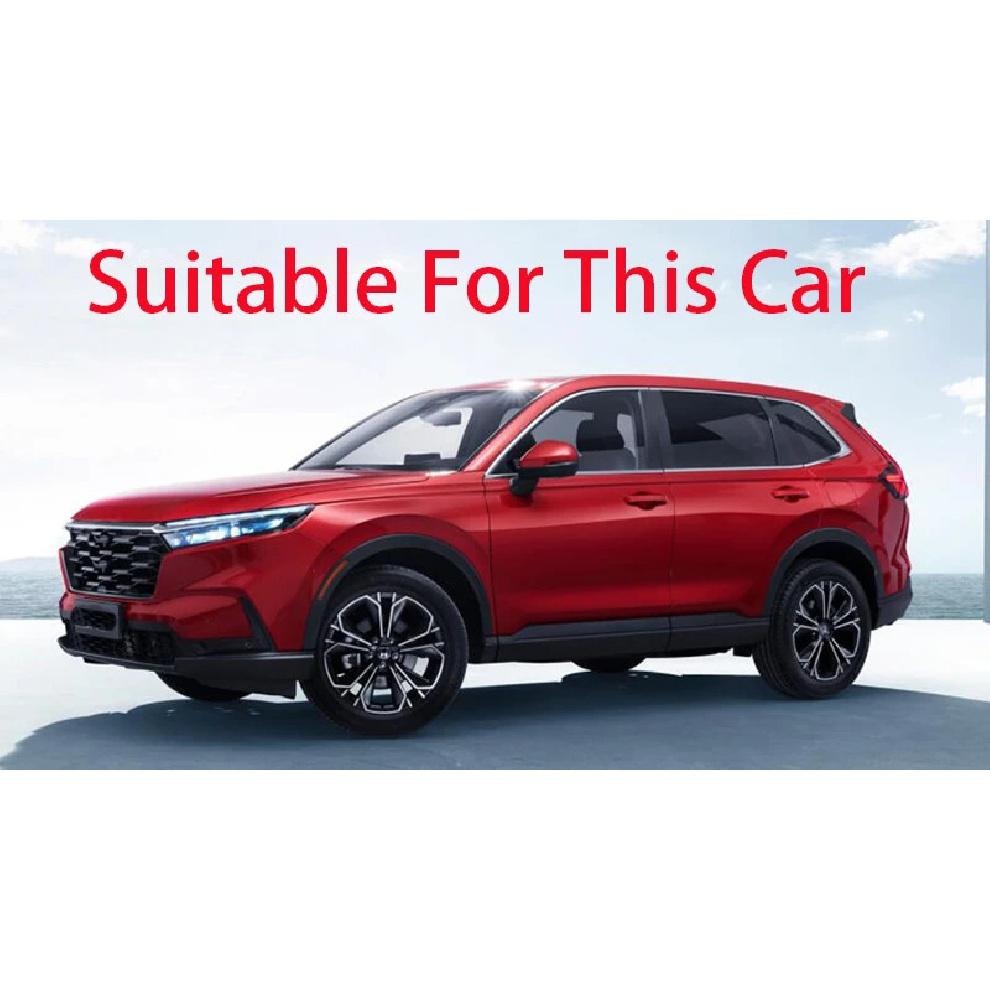 Для Honda CRV CR-V RS 2024 автомобильные аксессуары ABS хромированная листовая доска украшение на акульих жабрах