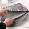 Elegant Portable Organizer Floral Document Bag Paper Holder Canvas Felt File Briefcase File Folder