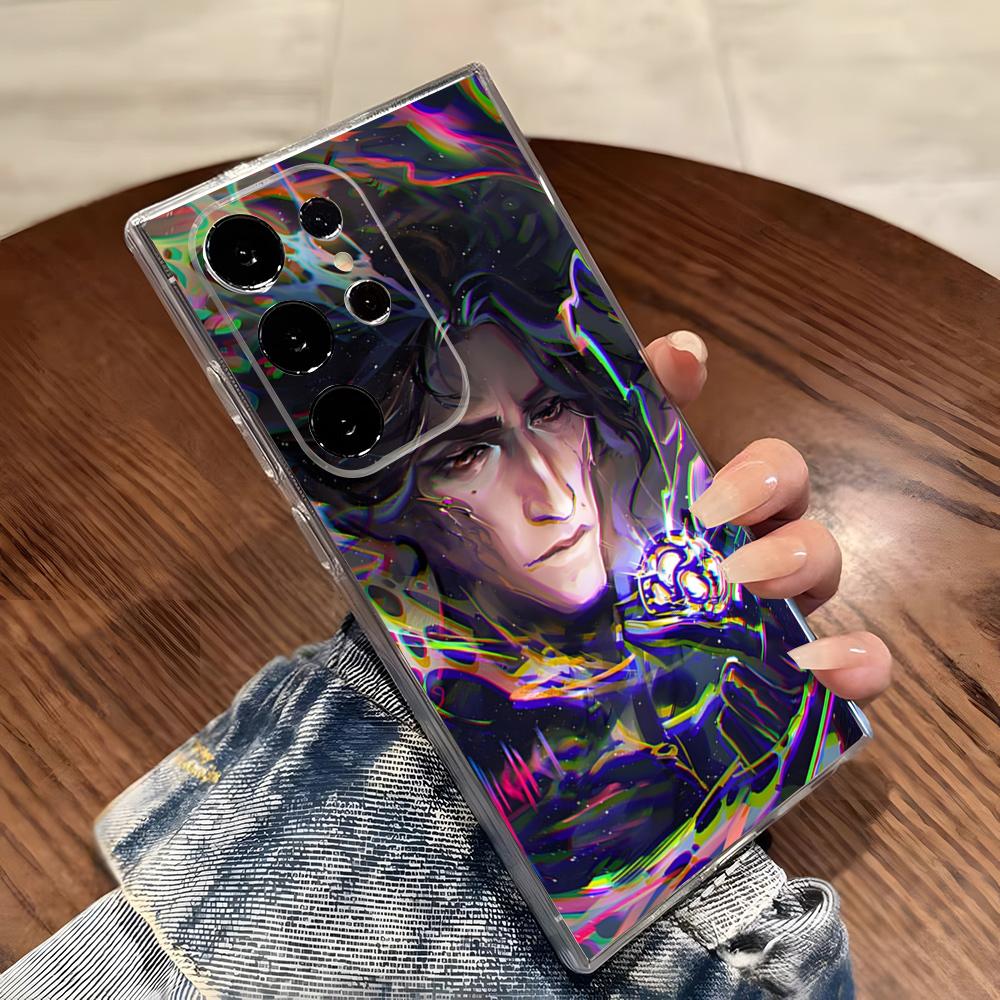 A-Arcane V-VictorS Чехол для телефона Samsung S26 S25 S24 Ultra S23 Fe S22 S20 S21 Plus Plus 5G Fe Прозрачная крышка
