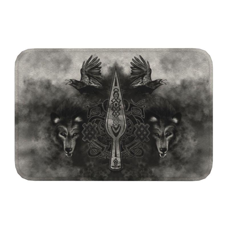 See You In Valhalla Front Door Floor Entrance Mat Norse Viking Odin Ragnar Bathroom Kitchen Doormat Living Room Carpet Rug