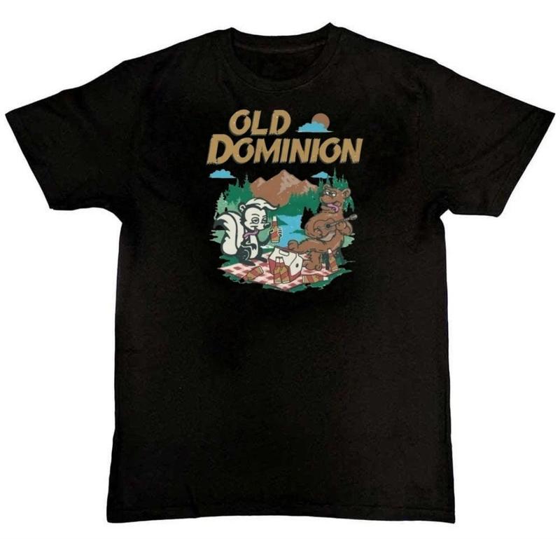 Collection Old Dominion Band Graphic Unisex T-Shirt Graphic Tee