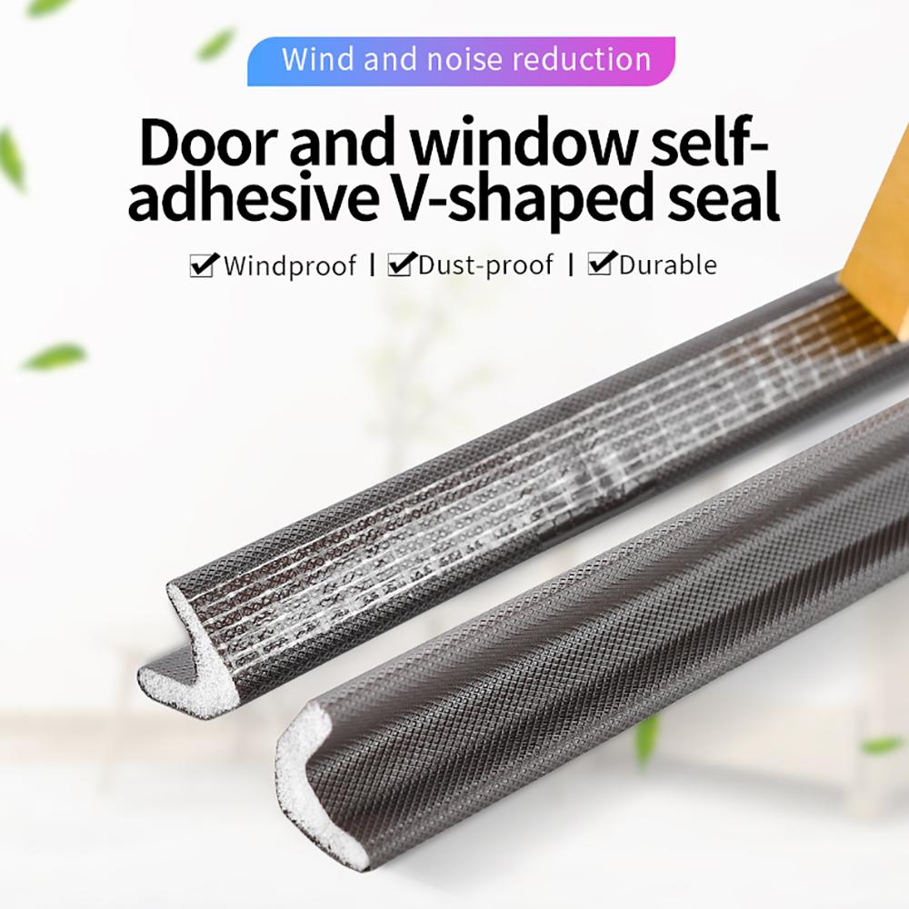 Durable Weather Stripping Stripping Soundproof Acoustic Foam Gap Filler Door Seal Sealing Strip