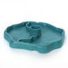 Easy-Clean Turtle Feeding Dish Removable Small Pet Bowl New Turtle Water Dispenser  Pet Supplies