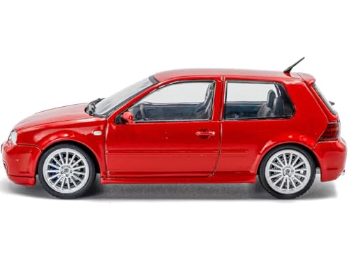SOLID Volkswagen Golf IV R32 2003 в масштабе 1/43 (красный) Готовый продукт S4313604
