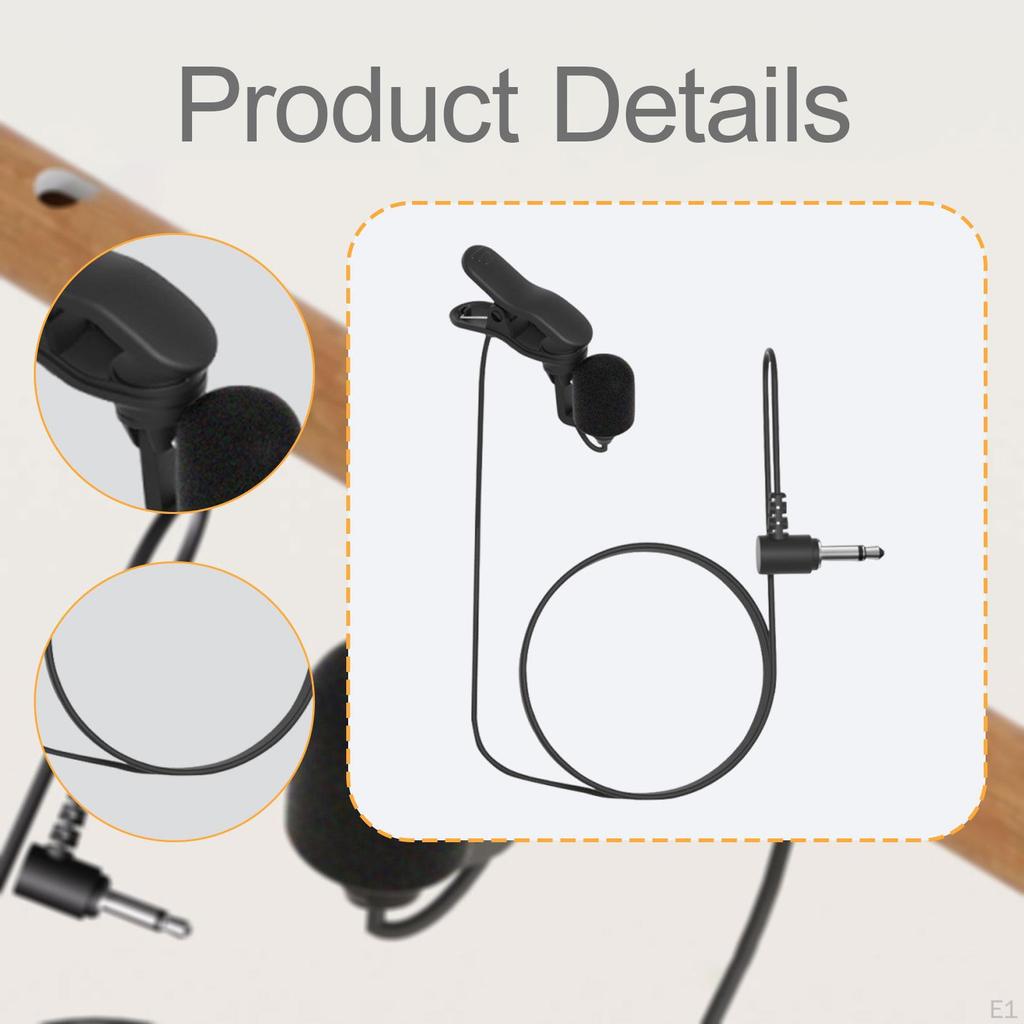 Проводной для духовых инструментов с кабелем длиной 2 м, аксессуар, вращающийся на градус, многофункциональный