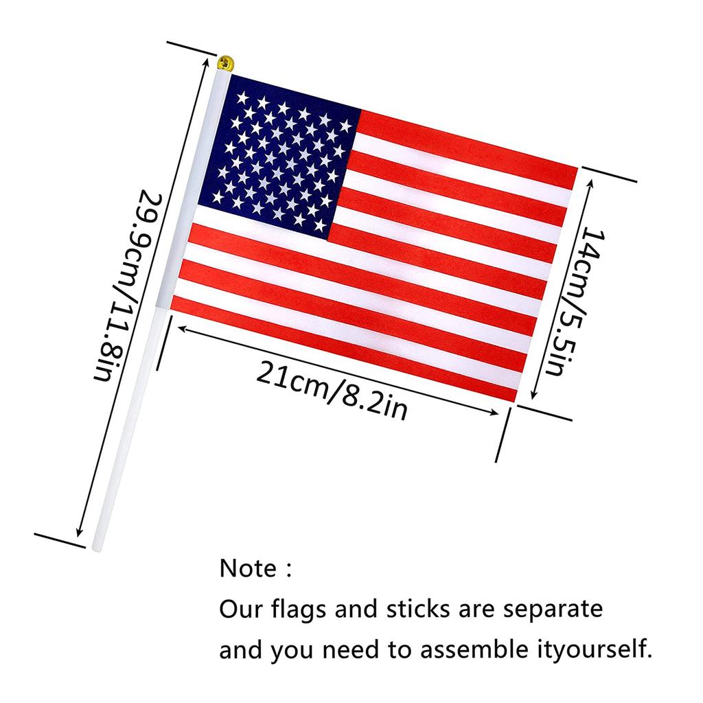 32Pcs 2022 World Cup Stick Flag