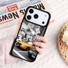 Желтые такси Нью-Йорка Чехол для телефона для IPhone 17 16e 15 14 13 12 11 Pro Max Air Mini Мягкий защитный чехол