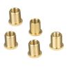 5 шт. Золотой Адаптер резьбы ручки переключения передач Гайка-вставка Комплект M10x1.25 Аксессуары AU