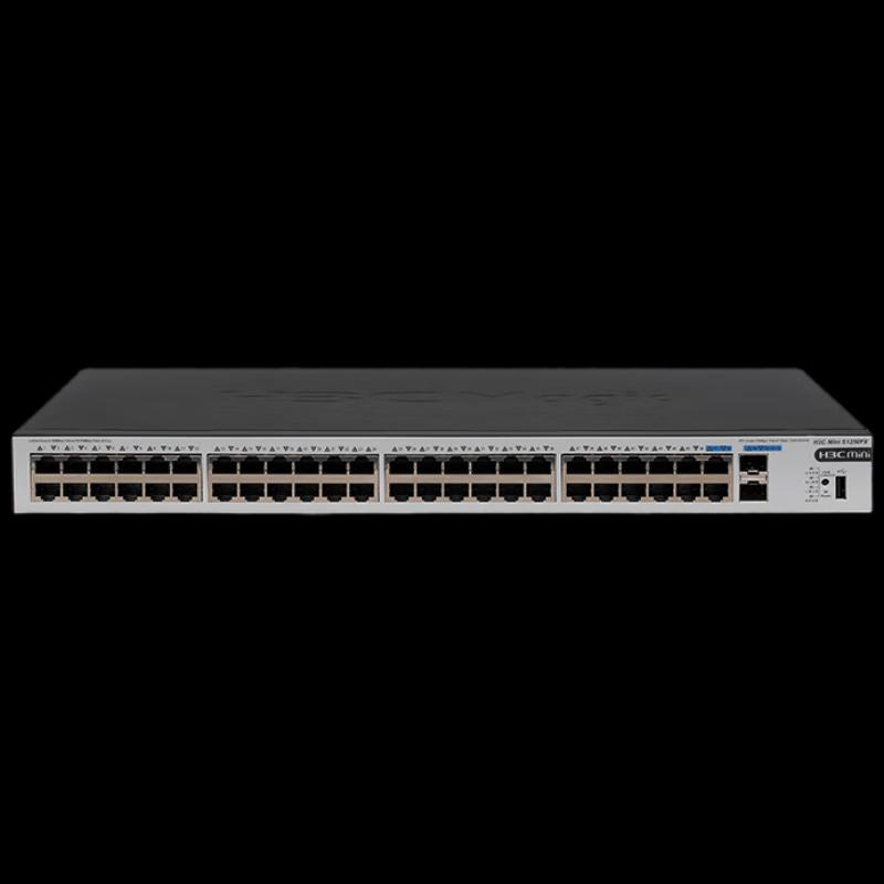 H3C S1250FX 48-Port Gigabit Unmanaged Rack-mount Switch