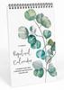 Inkdotpot Greenery Perpetual Calendar, Important Dates To Remember- 6x9 Monthly and Daily  Journal for Special Days