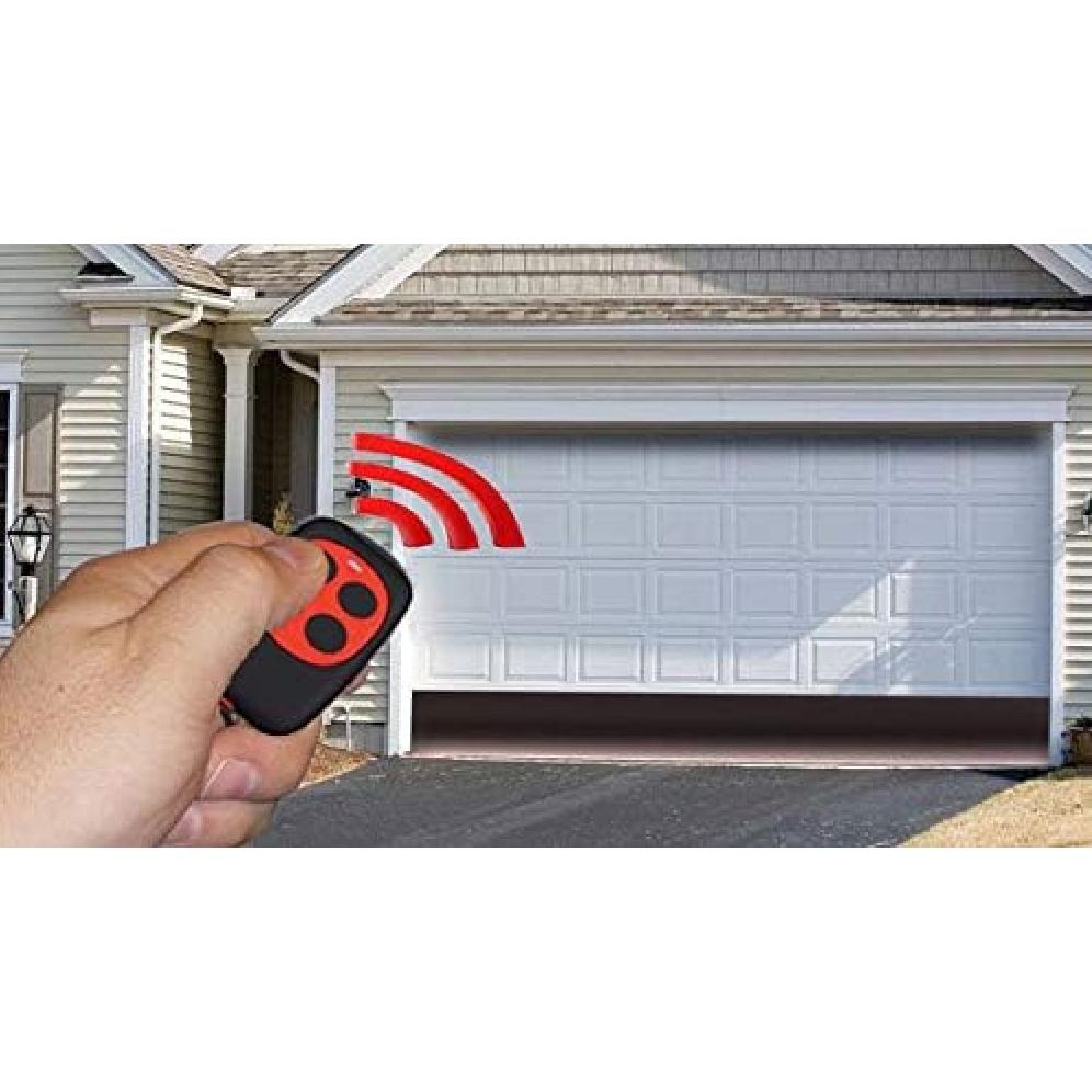 Universal Garage Door Remote Universal Gate Opener Remote Control Cloner Homelink Key Fob Programmable Learning Multi Frequency 280MHZ-868MHZ (1 PC,