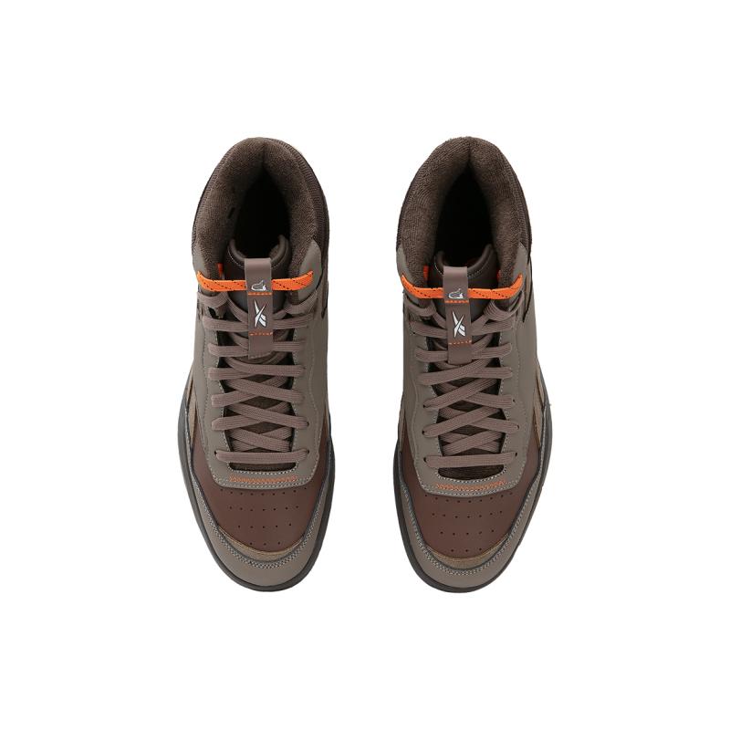 Nautica x Reebok BB4000 II MID Спортивные кроссовки средней высоты Винтажные баскетбольные кроссовки Унисекс Коричневые кроссовки 100245908