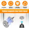 12Pcs Magnetic Latch Set Magnetic Cabinet Catch Set Cupboard Door Fastener Latch Magnet Kitchen Magnet Catch for Cabinet Closet