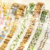 25mm*2m PET Tapes Garden Path DIY Scrapbooking Decor Photo Album Collage Junk Journal Materials Aesthetics Stickers