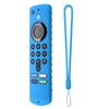 Silicone Remote Protective Case With Lanyard Shockproof Luminous Controller Sleeve For All-new Amazon Fire TV Stick 4K