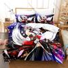 Крутой Комплект постельного белья Inubashiri Momiji Touhou Пододеяльник + 2 Наволочки Белый Волк Тэнгу Кленовый лист Ёкай Гора Аниме Спальня