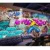 3D роспись граффити настенная роспись красочные буквы граффити съемные обои для гостиной столовой спальни офиса роспись