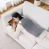75W Electric Heating Blanket Back Neck Shoulder Pain Relief 9-Gear Temp 4-Gear Timer Flannel Electric Warming Pad UK Socket