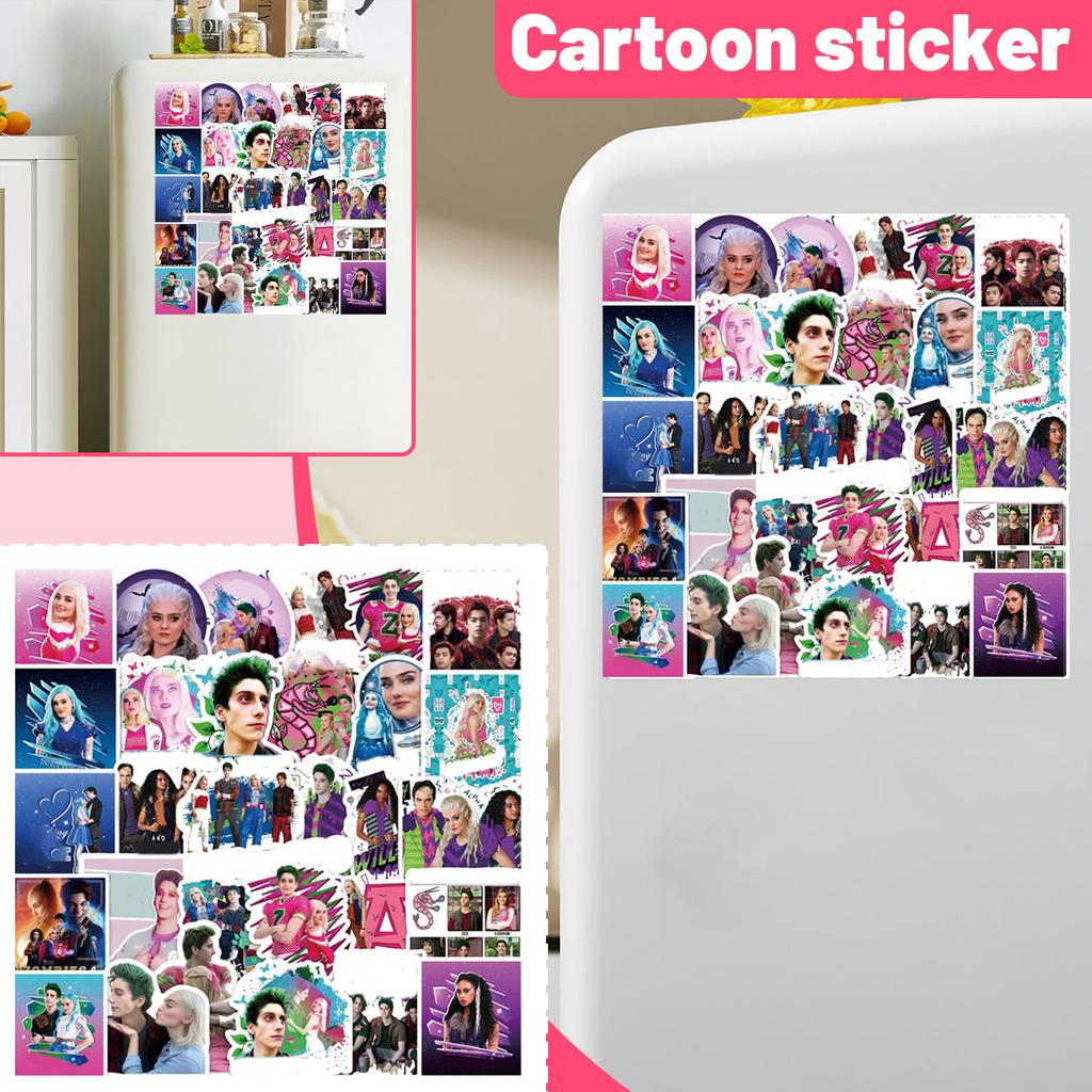 54 Cartoon Stickers For Decoration