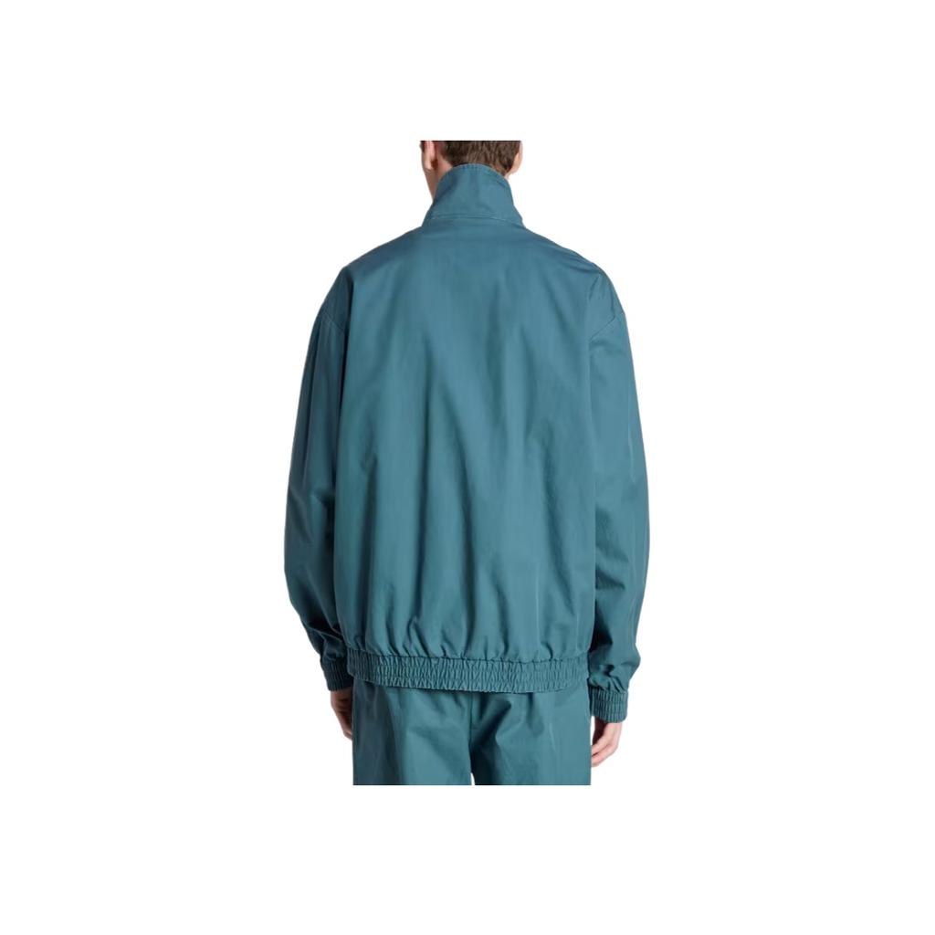 Adidas Originals Classic Fashion Simple Versatile Solid Color Jacket Men Jacket Tech-Green KC0684