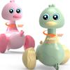 Cartoon Swing Yellow Duck Early Childhood Educational Puzzle Toys for Children Interactive Car Newborn Photography Props Toys