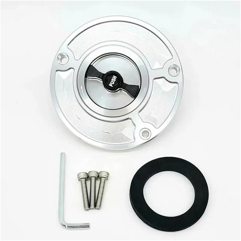 Motocycle CNC Fuel Tank Cap Cover For KAWASAKI ER6N ER6F ER650 ZZ1400 ZX14R Z650 NINJA650 Z800 Z1000 ZX6R ZX1000S/SX