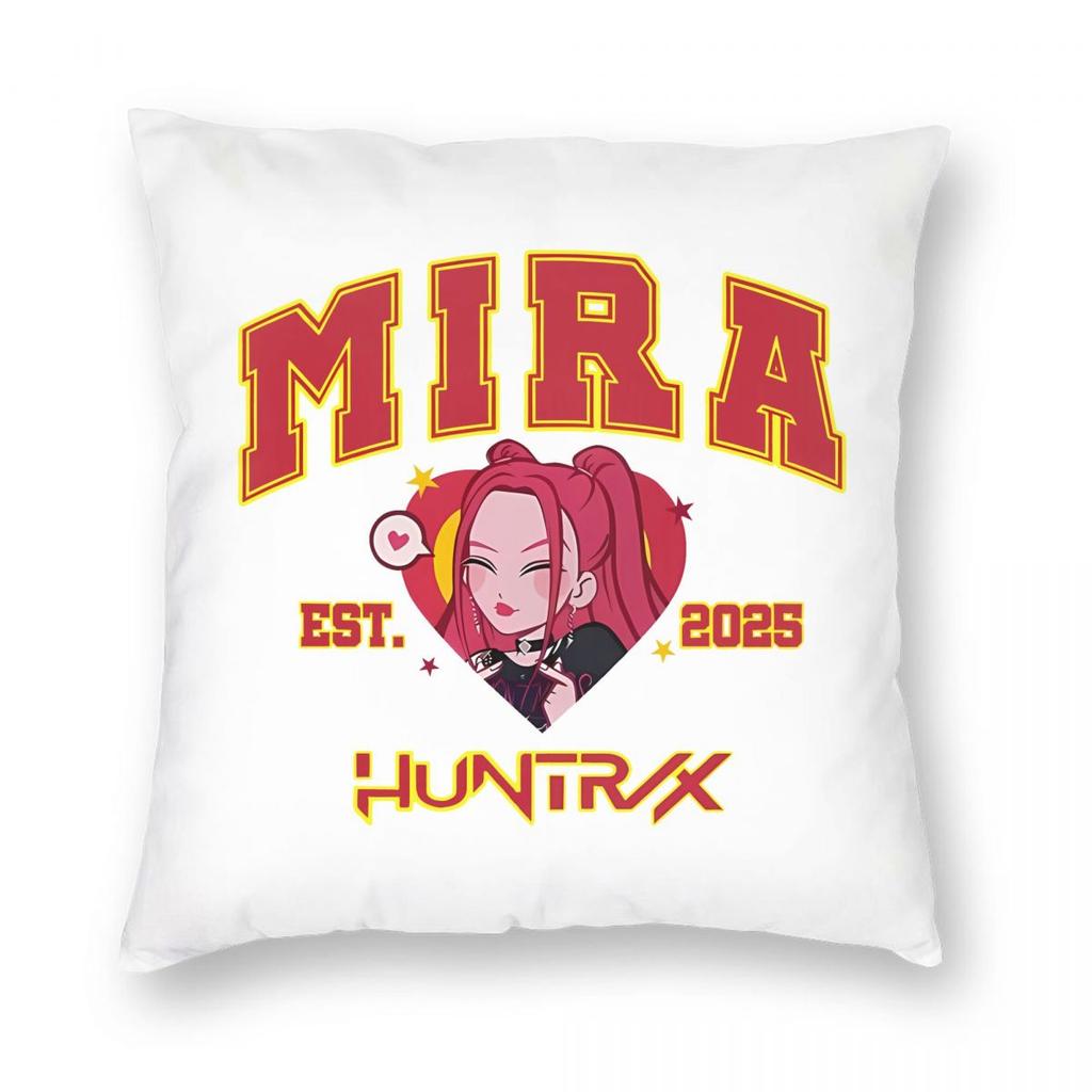 Kpop Охотники на демонов Saja Boys Наволочка Принт Полиэстер Наволочка-подушка Подарок Наволочка для подушки Домашний Квадратный 40X40 см