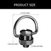 Stainless Steel 1/4Inch D Rings Screw Hinged Holder Camera Slings Screw For Photography Gear Attachment Camera Accessory