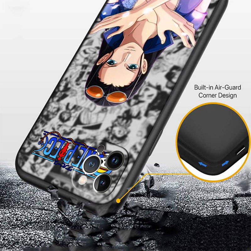 MH121 Чехол-бампер One Piece Нико Робин для Redmi Note 12 12S 12C 13 13C 13R 14 14S 14R 14C Pro Max Plus A3 A3X A4 A5 11A 13X