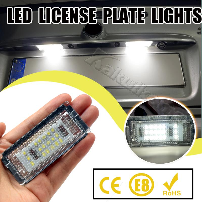 12V Светодиодный номерной знак Белый CANBUS Без ошибок Для BMW E46 3 серии 323i 325i 328i 330i 335i 325xi 328xi 1998-03