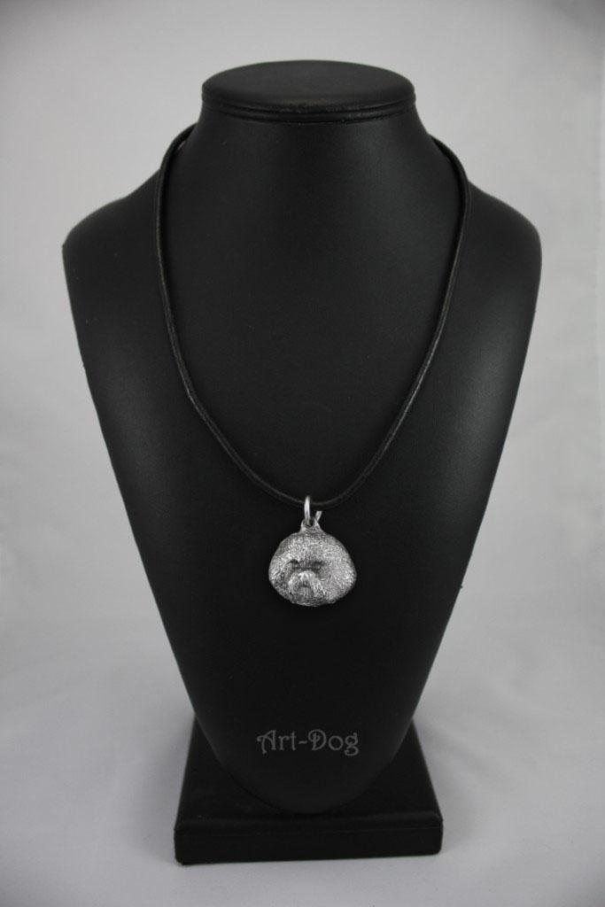 Bichon Frise, Bichon Tenerife, Bichon a poil frise – Dog necklace in gift box, silver-plated locket for dog fan | Art-Dog
