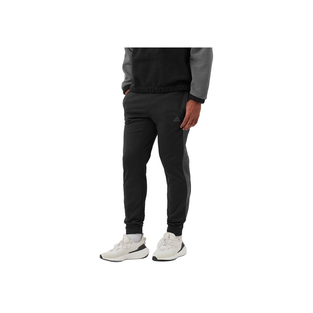 Adidas Велюровые баскетбольные джоггеры с полосками по бокам James Harden, мужские черные H50859