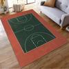 Basketball Court Pattern Rug for Living Room Home Decor Carpet Suitable for use as an anti-slip for living room bedroom sofas