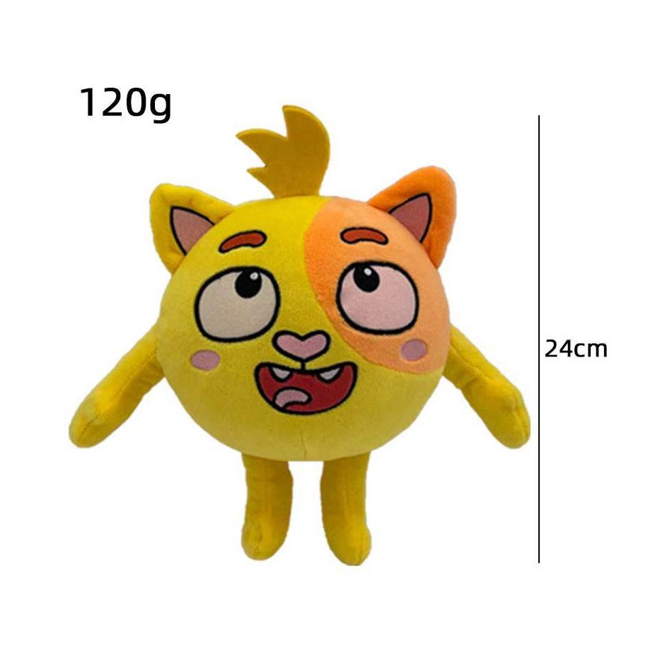 24 см детские зоопарк плюшевые игрушки мультфильм кот носорог ёж аниме мягкие игрушки куклы детские песни игрушки дети подарки на день рождения