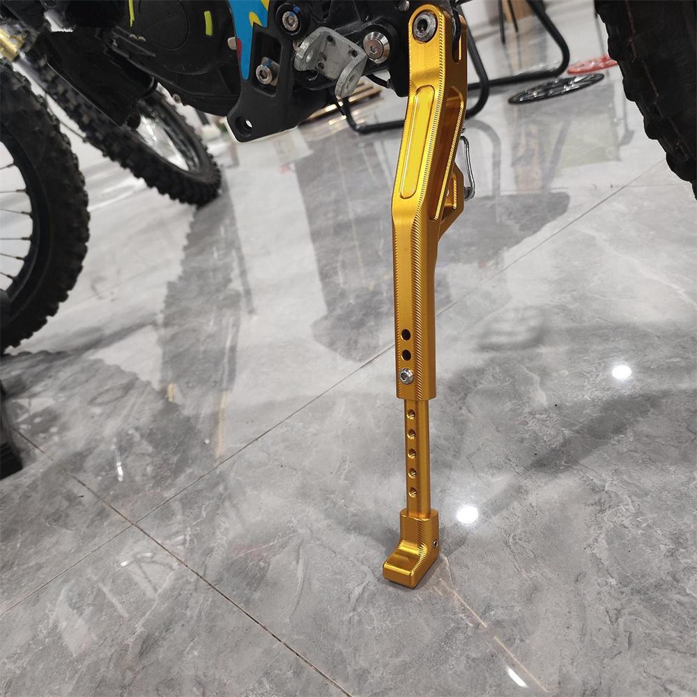 Black Adjustable Foot Side Kick Stand For Sur-Ron Light Bee S X Segway X160/X260