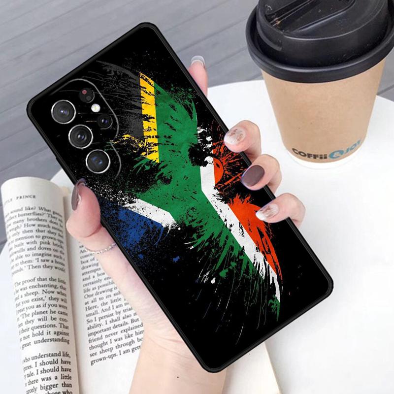 Чехол для телефона Флаг ЮАР Для Samsung Galaxy S24 S25 Ultra S21 S22 Ultra S10E Note 10 Plus Note 20 FE S23