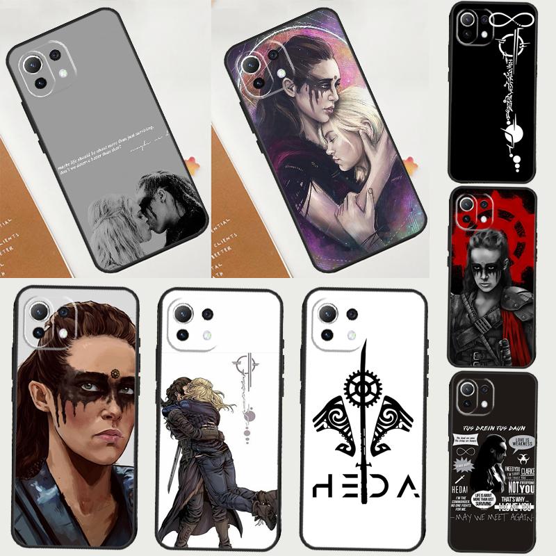 Heda Lexa The 100 TV Show Case For Xiaomi 15 14 13 Ultra 11T 12T 13T 14T Pro POCO X7 Pro F5 F6 M6 X3 X5 X6 Pro Cover