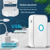 Rechargeable Doorway Greeting Sensor & Voice Broadcast Doorbell