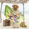 Bluey Friends Adventure Beach Towel Quick-Dry Soft Microfiber Comfortable Lightweight Perfect for Traveling Yoga Camping and Swimming