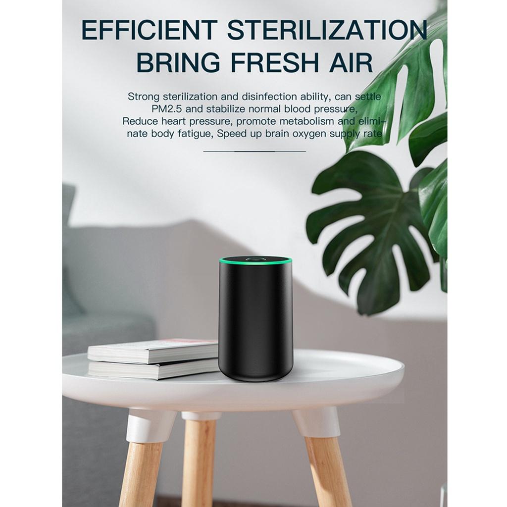 Генератор озона USB 800 мА Машина для озоновой дезинфекции Очиститель воздуха для дома и автомобиля 50 мг/ч Автоматический освежитель воздуха Увлажнитель для автомобилей