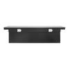 VEVOR Crossover Truck Tool Box, 69x20x14 In, Heavy Duty Aluminum Toolbox with Diamond Texture, Pick Up Truck Bed RV Trailer Toolbox