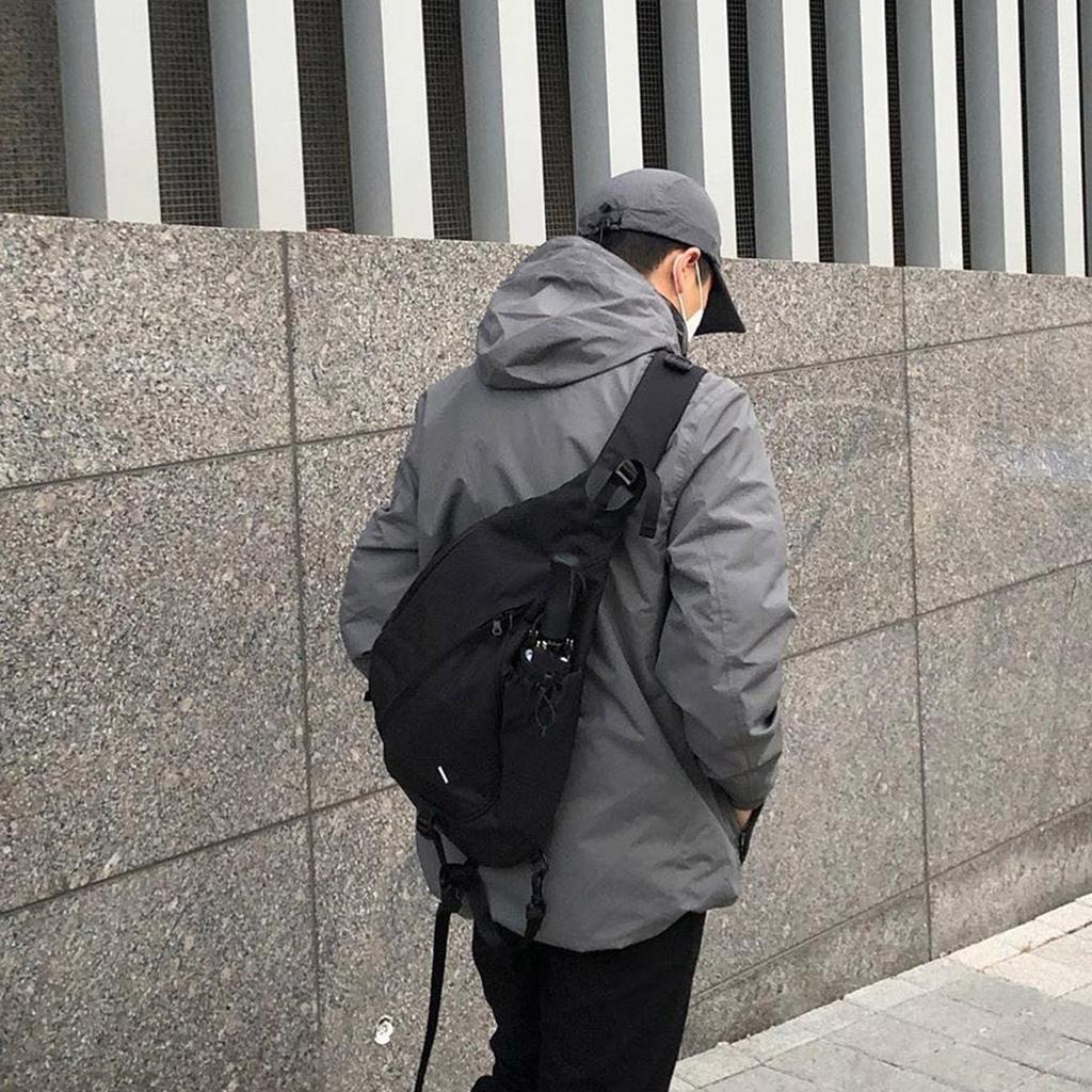 Мужская нагрудная сумка большой вместимости, повседневная хип-хоп дорожная сумка унисекс через плечо, высококачественная нейлоновая сумка для хранения, на плечо, бесплатная доставка