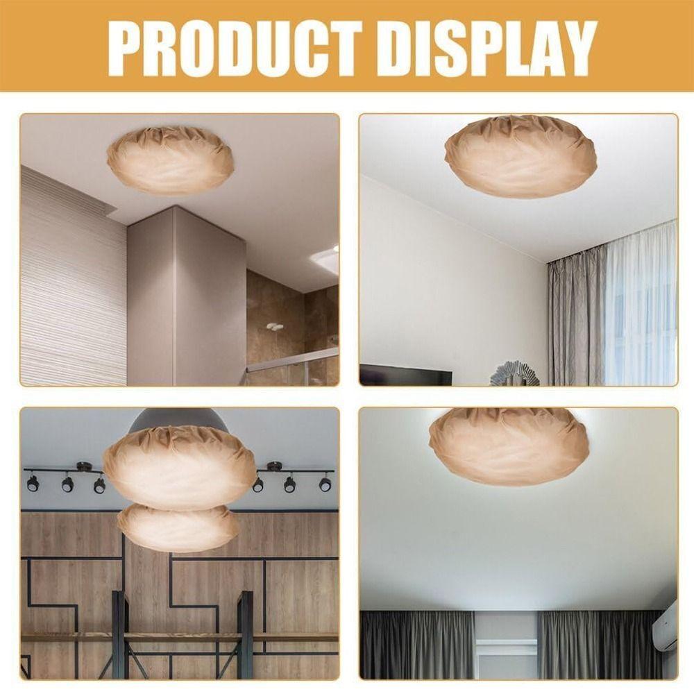 Тканевый плафон для лампы, антибликовые рассеиватели для светодиодных ламп, абажур для потолочной лампы, детская спальня