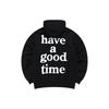 Новая толстовка FILA Have A Good Time Коллекция Унисекс Иссиня-черный F11U149207F-BK