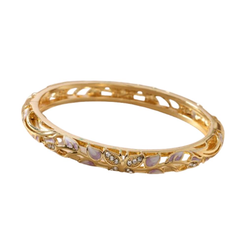 Traditional Vintage Cloisonne Bangle Enamel Women's Hand Bracelet Jewelry Gifts