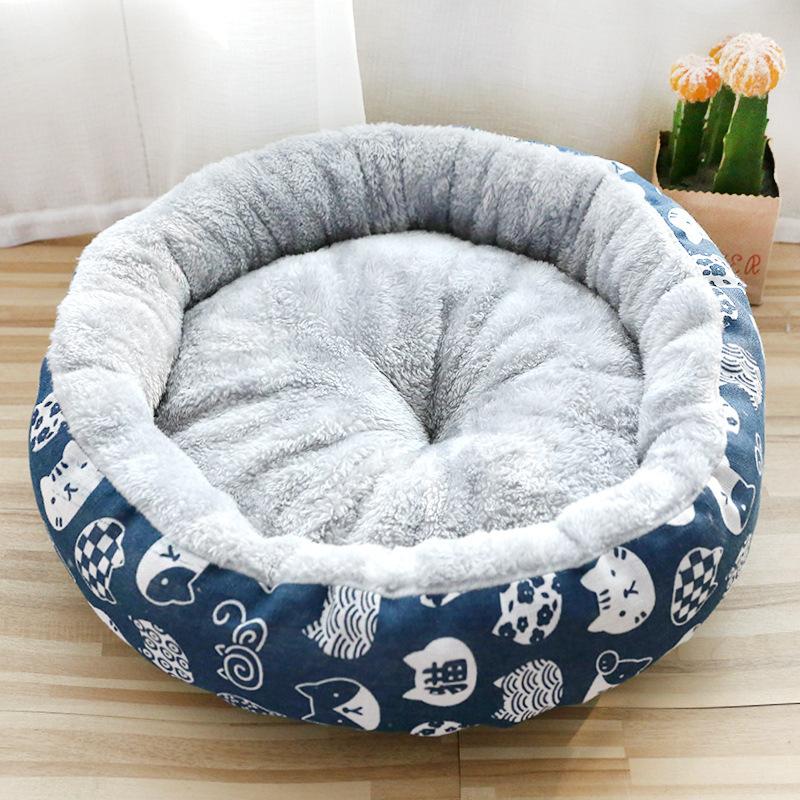 Pet Supplies for Dogs and Cats Round Cotton Nest Universal Nest