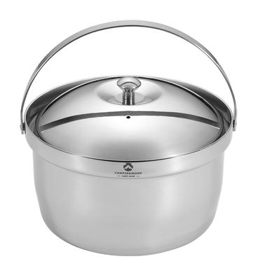 CAMPING MOON Кемпинговая рисоварка для отдыха на природе из нержавеющей стали, алюминиевая, трехслойная, 3,0 л, CC-21