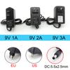 AC 110V 220V to DC 9V 1A 2A 3A 9V2A 9V1A адаптер питания ЕС США 1000ma 2000ma 3000ma преобразователь зарядное устройство для маршрутизатора 5,5x2,5 мм