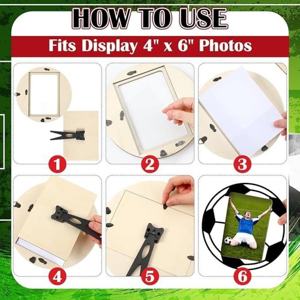 Baseball Soccer Sport Photo Frames Sport Themed Decorative Frame Display Frame Home Decoration