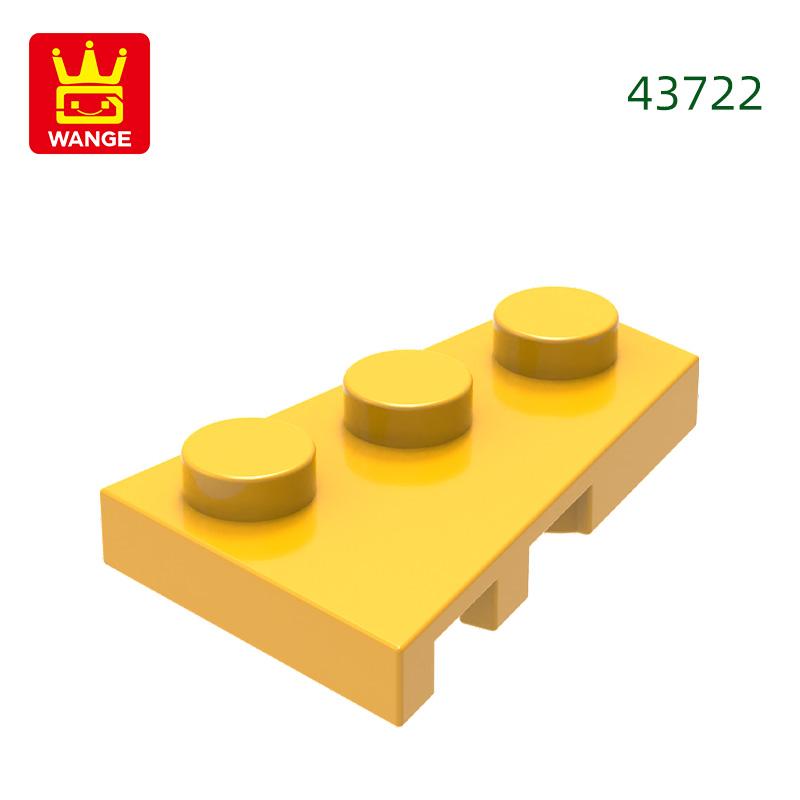 158 шт./лот 43723 2x3 Правый клин-пластина Строительные кубики Аксессуары MOC Совместимо с Фигурирующими кубиками Детские игрушки Идея для подарка Коробка